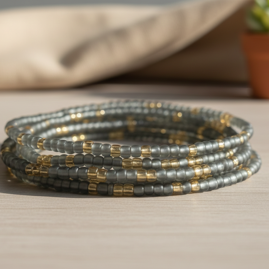 Dag 2: Één waistbead per dag, tot 10.000 vrouwen voor zichzelf kiezen.