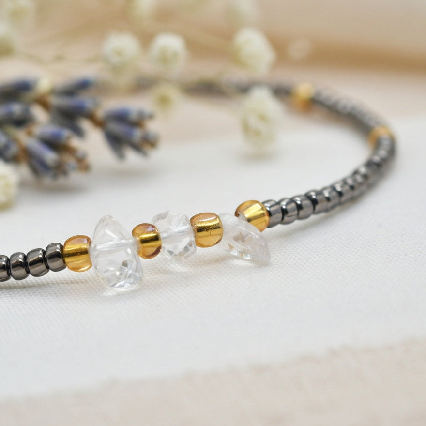 Silberne Sanduhr-Taillenperlen für Kurven