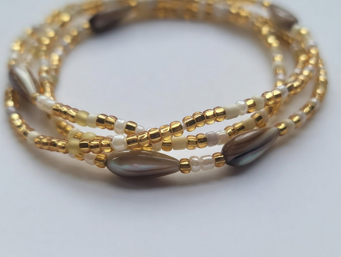 Meerjungfrauen-Glanz-Taillenperlen