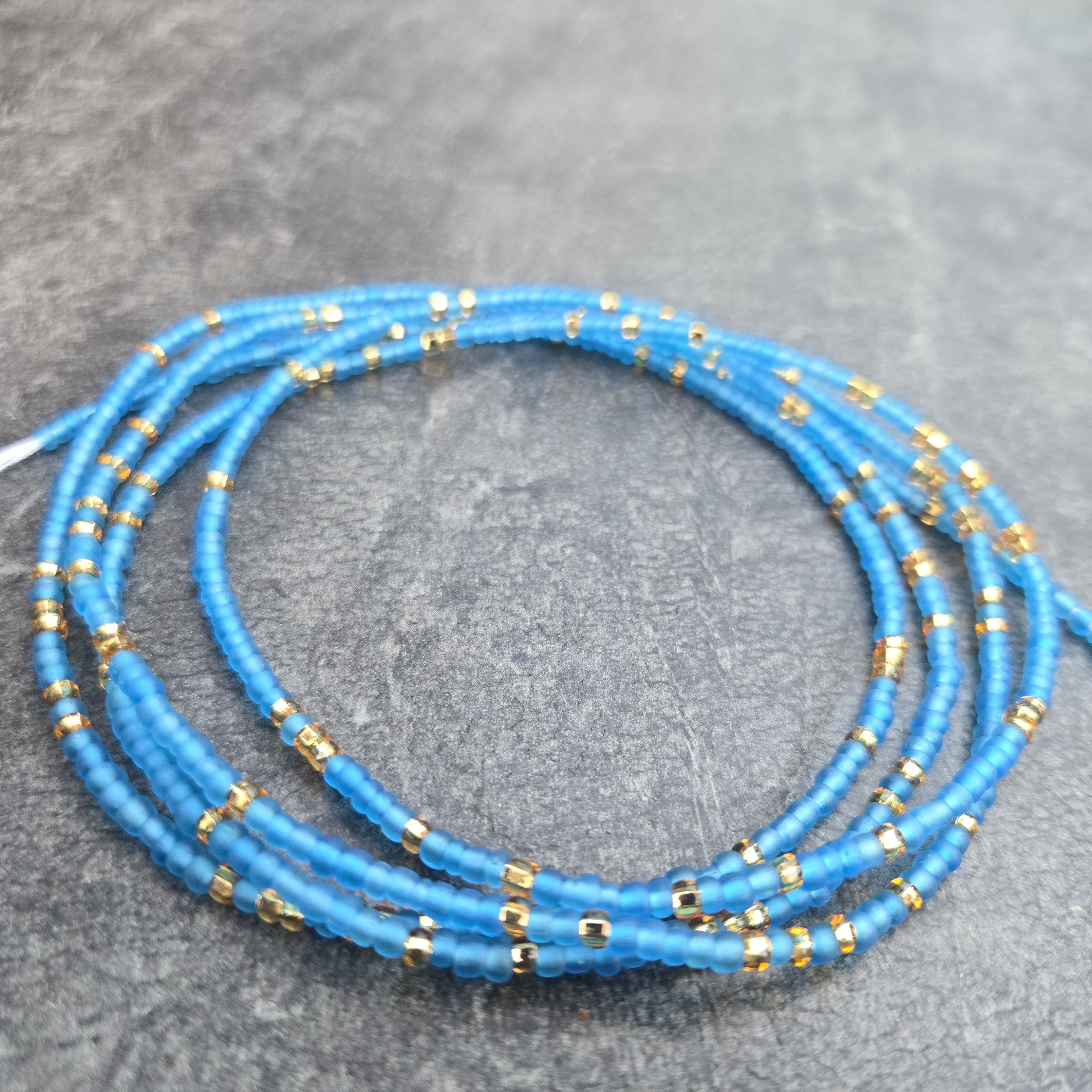 ABLA THE OCEAN: BORN ON TUESDAY WAIST BEADS