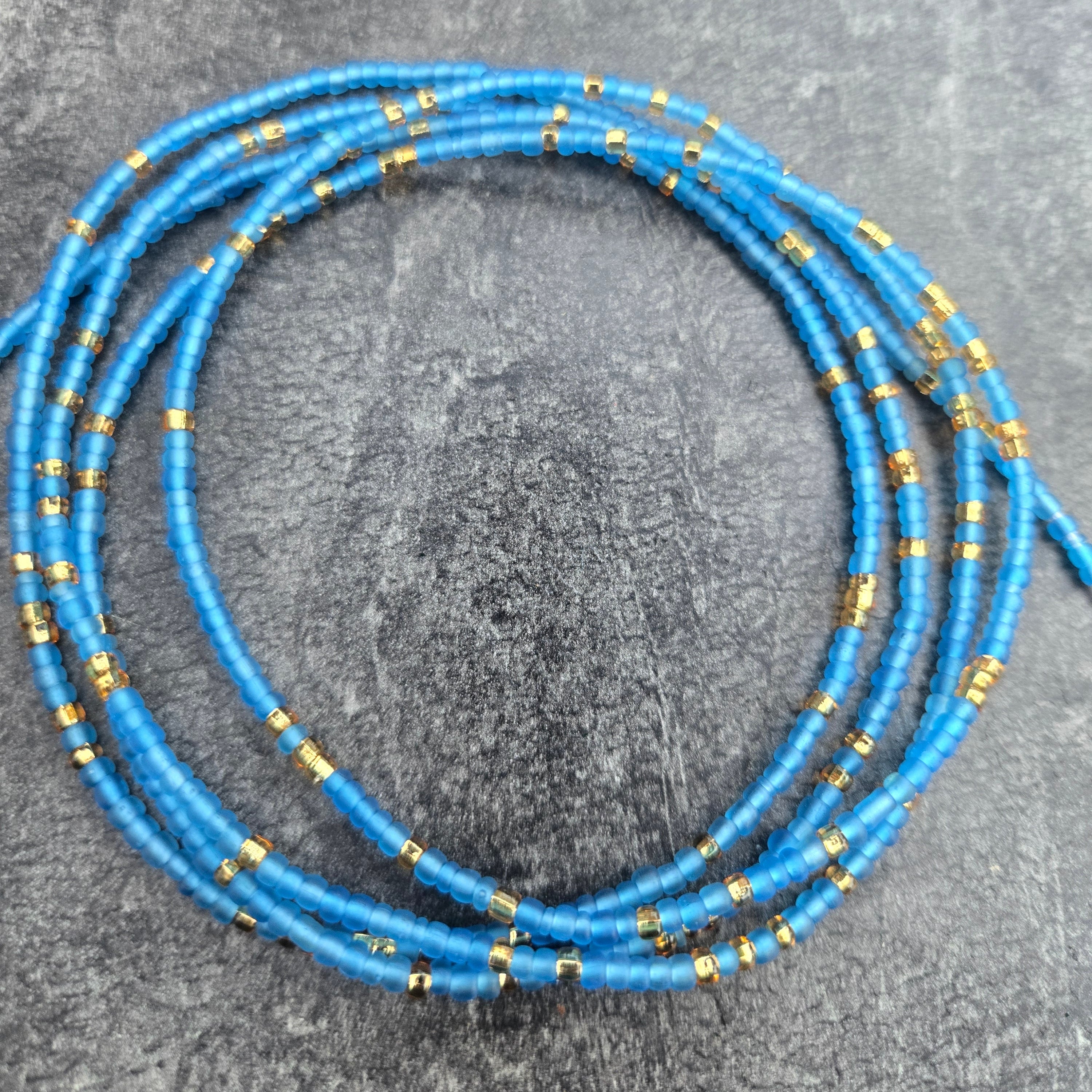 ABLA THE OCEAN: BORN ON TUESDAY WAIST BEADS