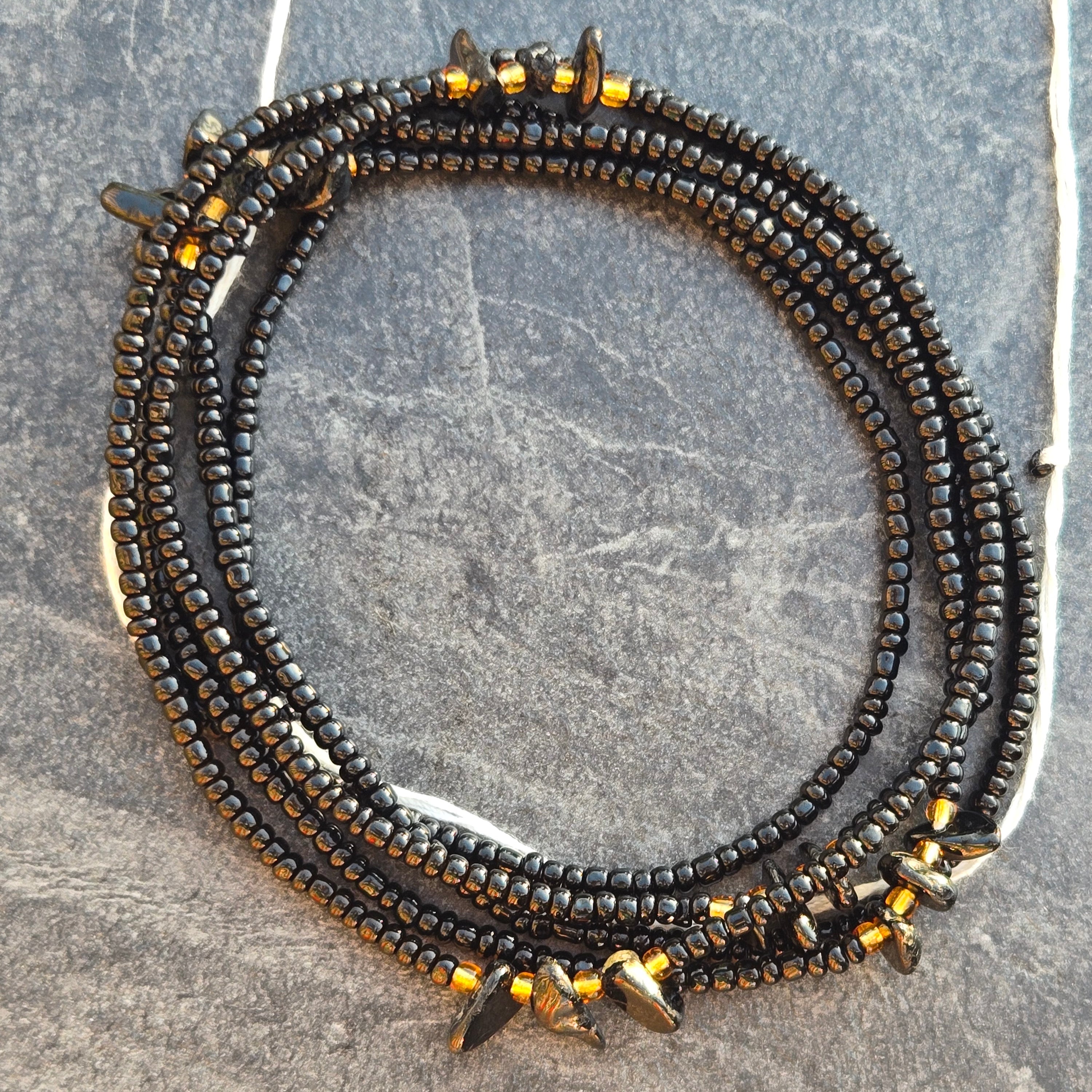 Het tijdperk van bescherming: Zwarte Onyx Waistbeads