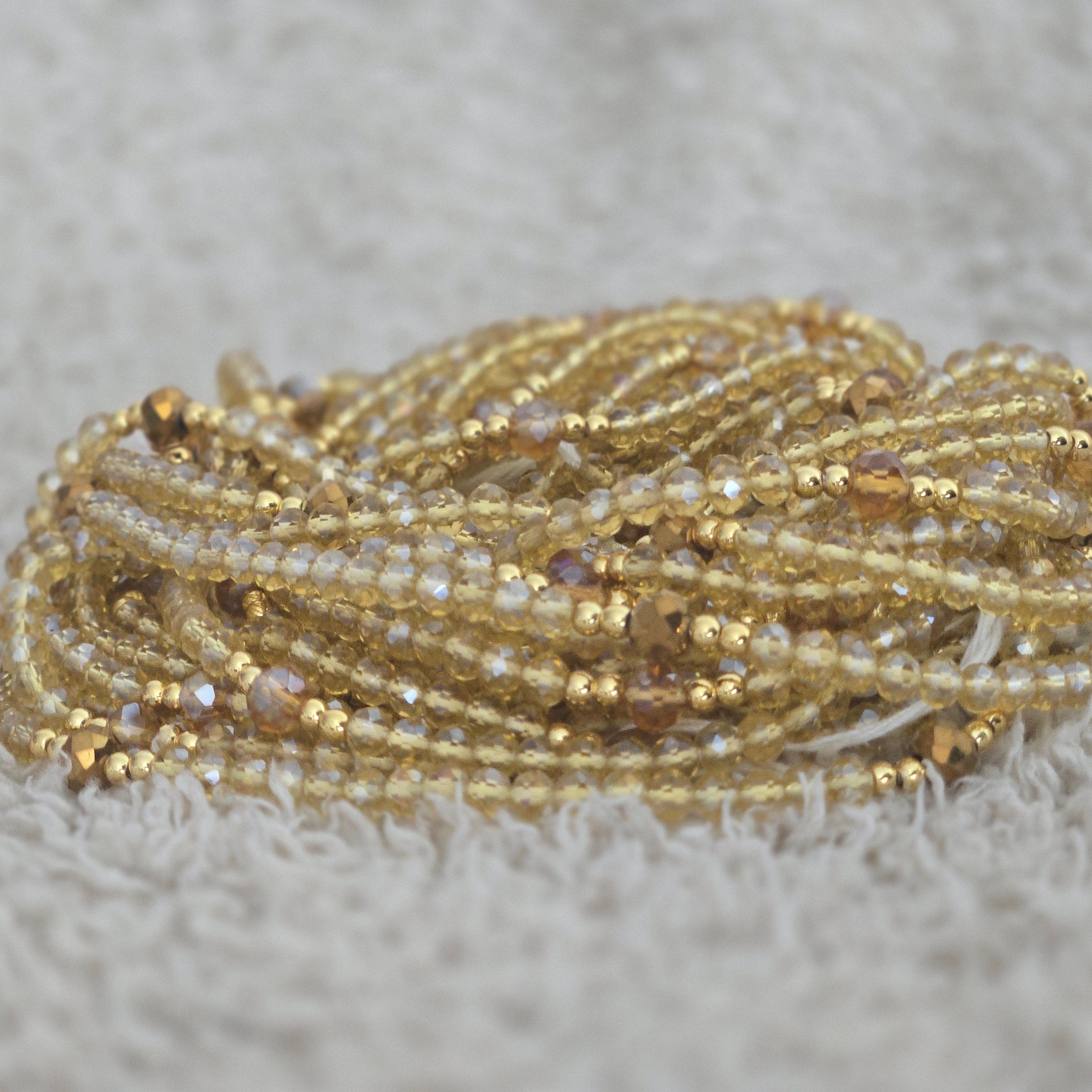 Golden Courage Waistbeads