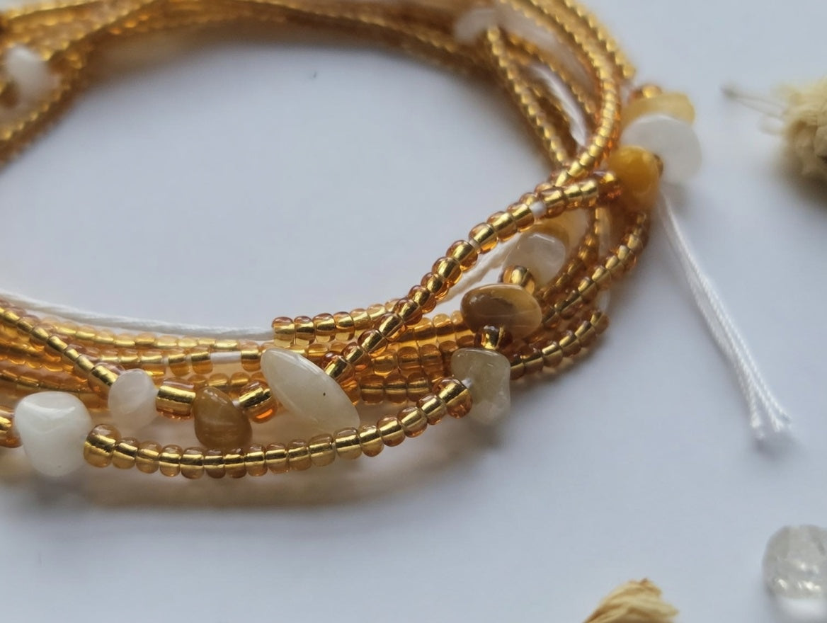 Honey Glow Bauchketten