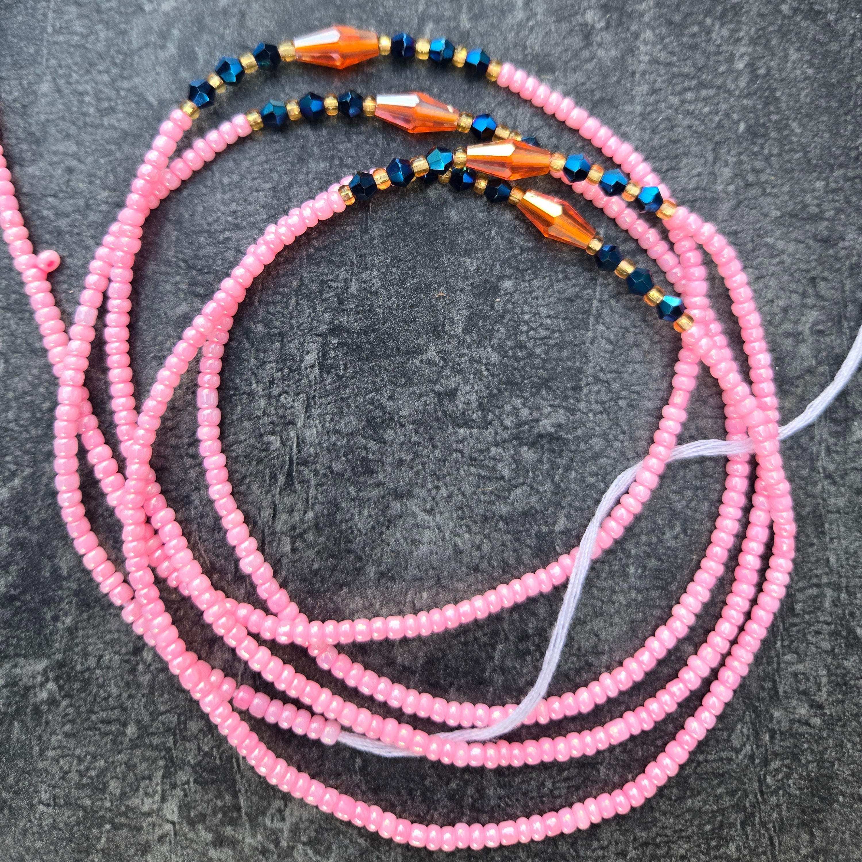 Pink Paradise Waistbeads