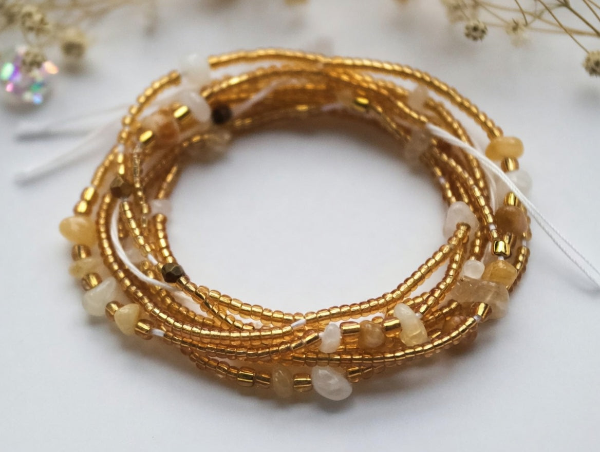 Honey Glow Bauchketten