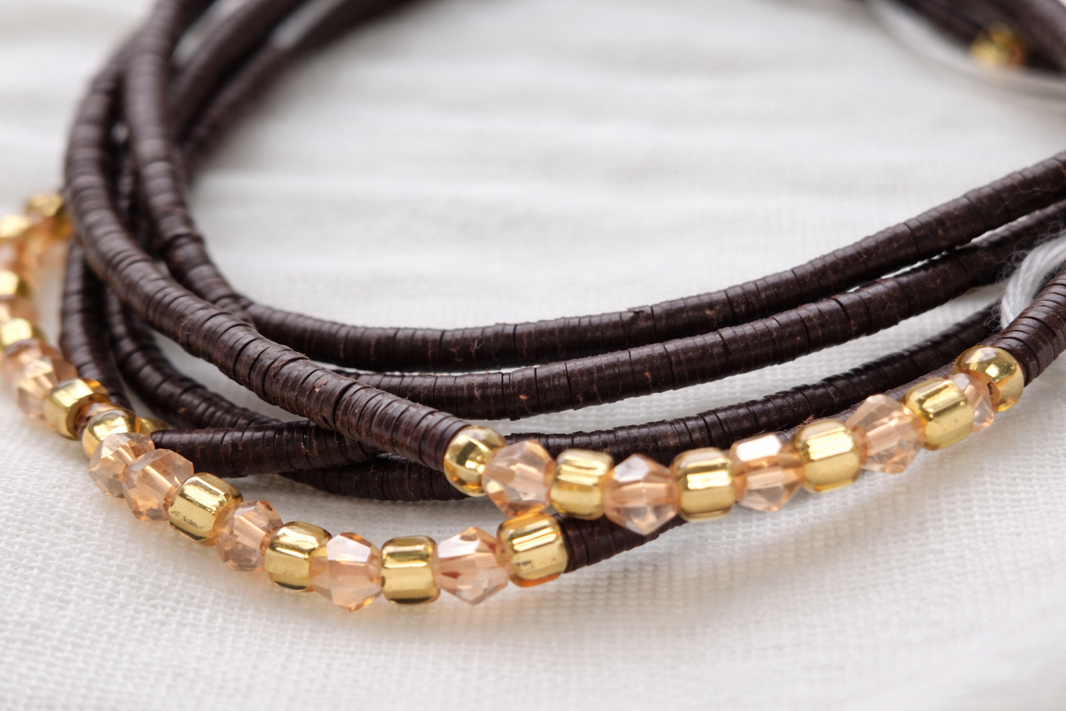 Geankerd in Rust Waistbeads