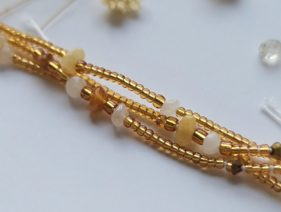 Honey Glow Bauchketten