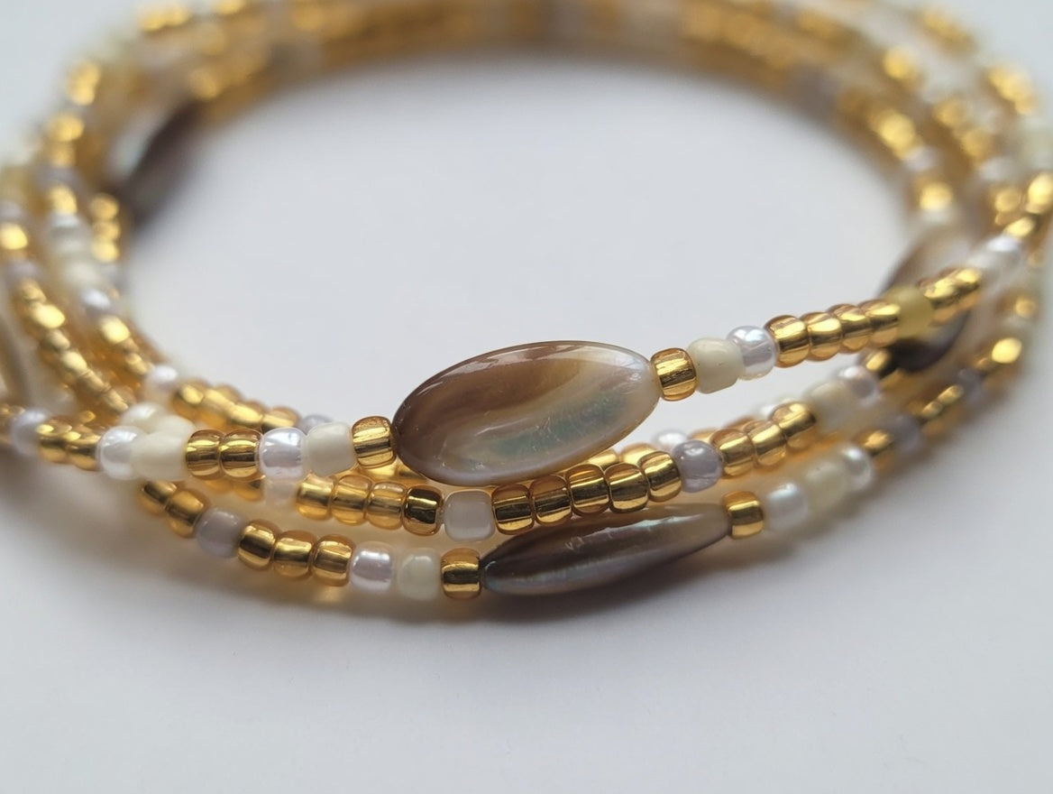 Meerjungfrauen-Glanz-Taillenperlen