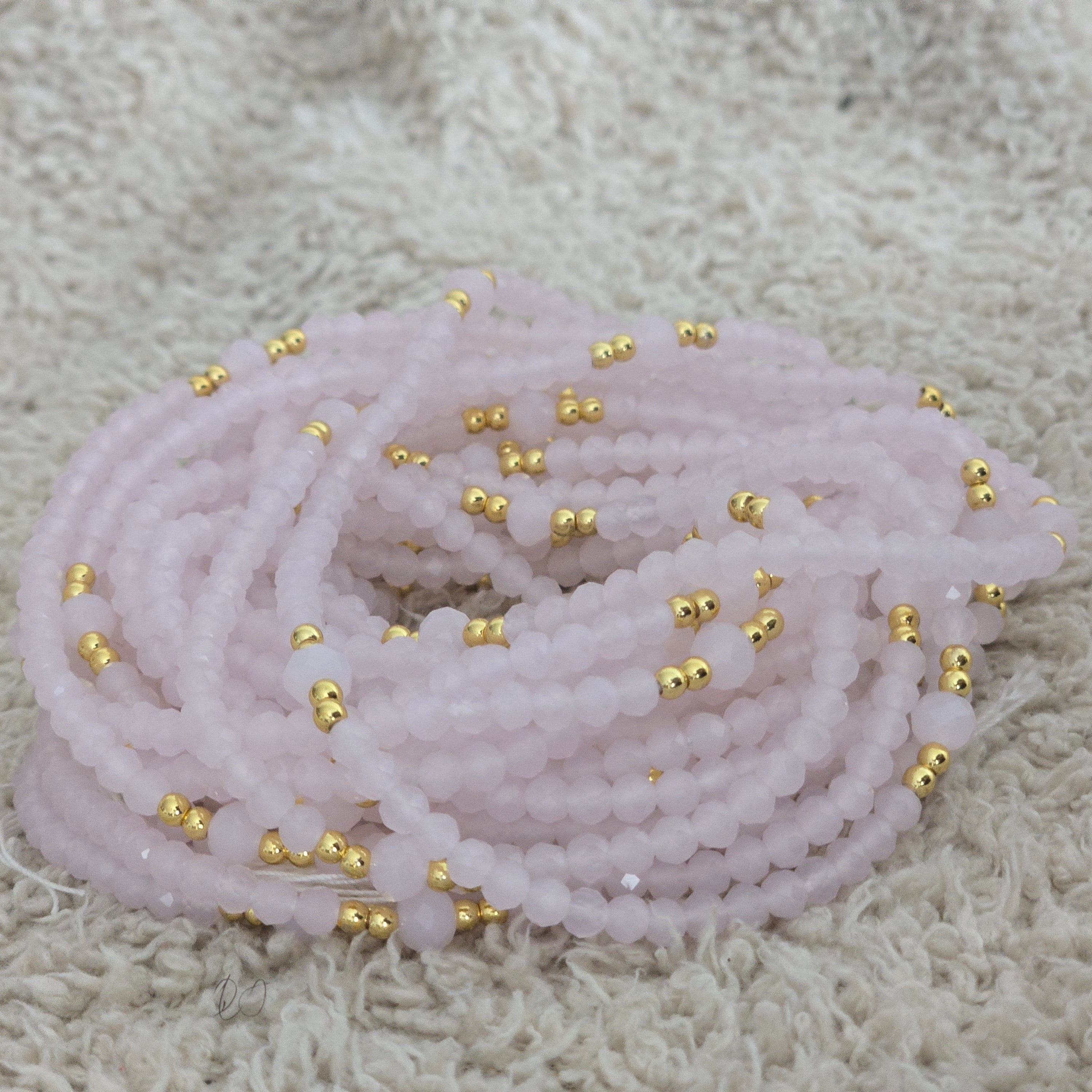 Blush of becoming Waistbeads sacred evolution collection