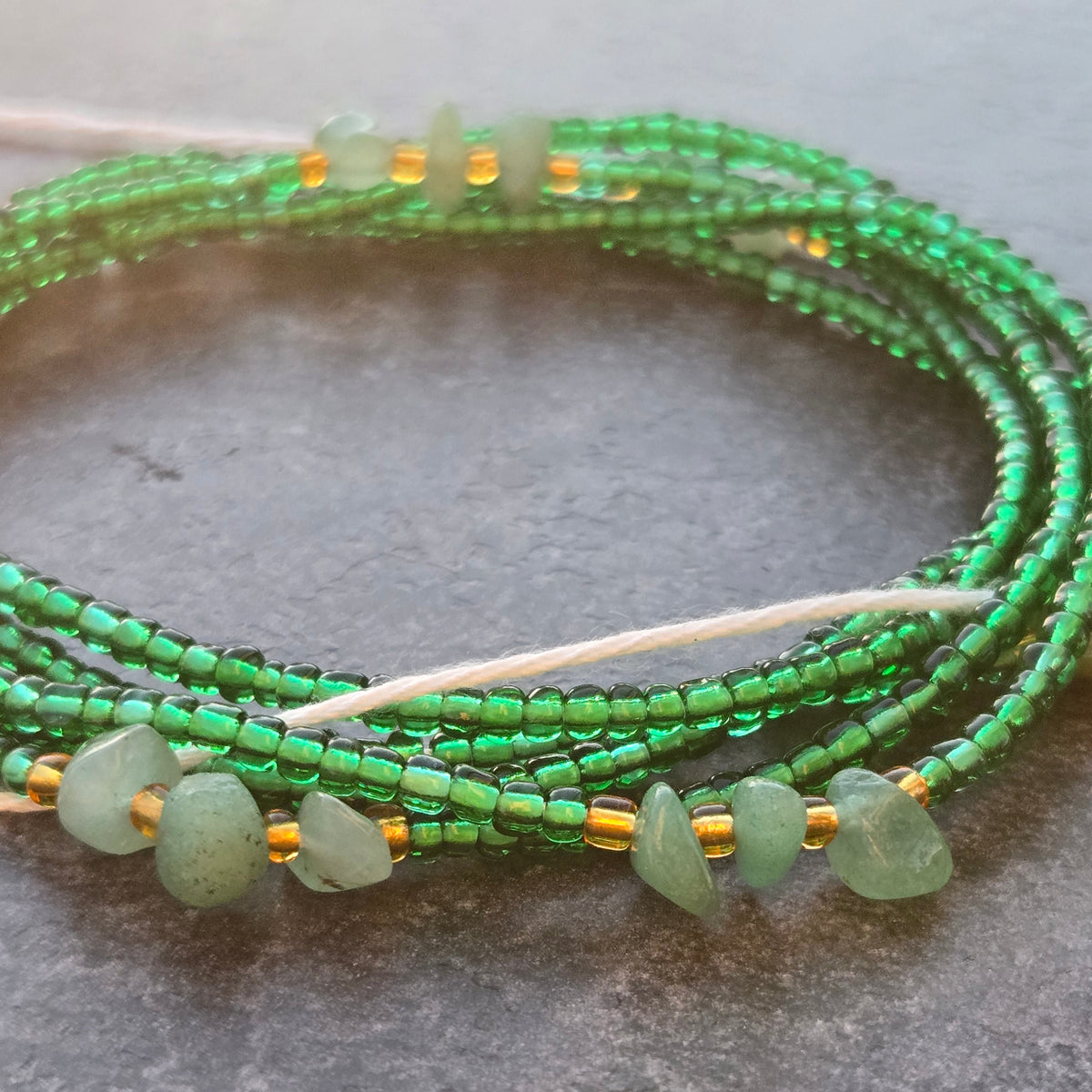 The Expansion: Green Aventurine Waistbeads™