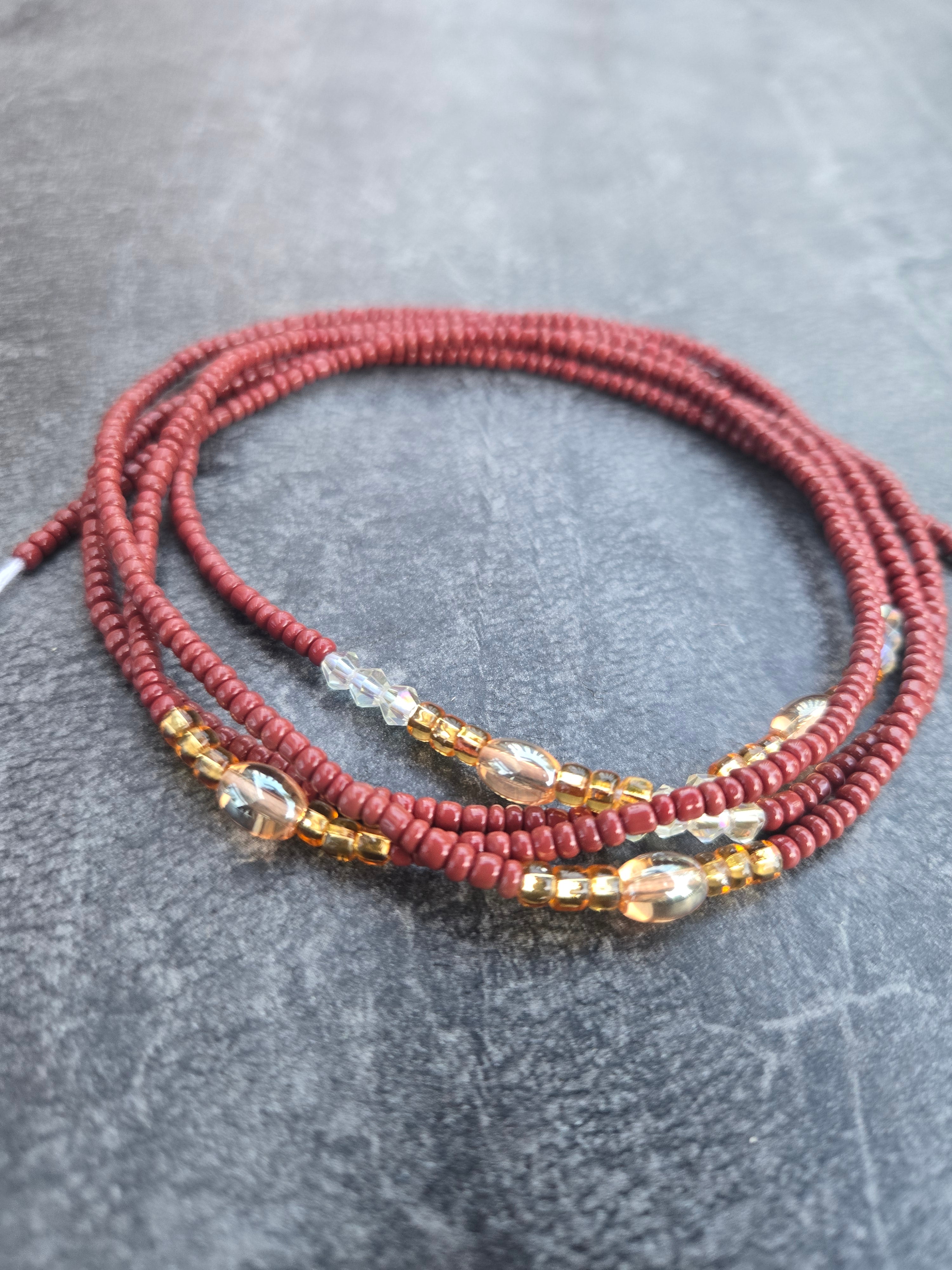 Coconut Kisses Waistbeads