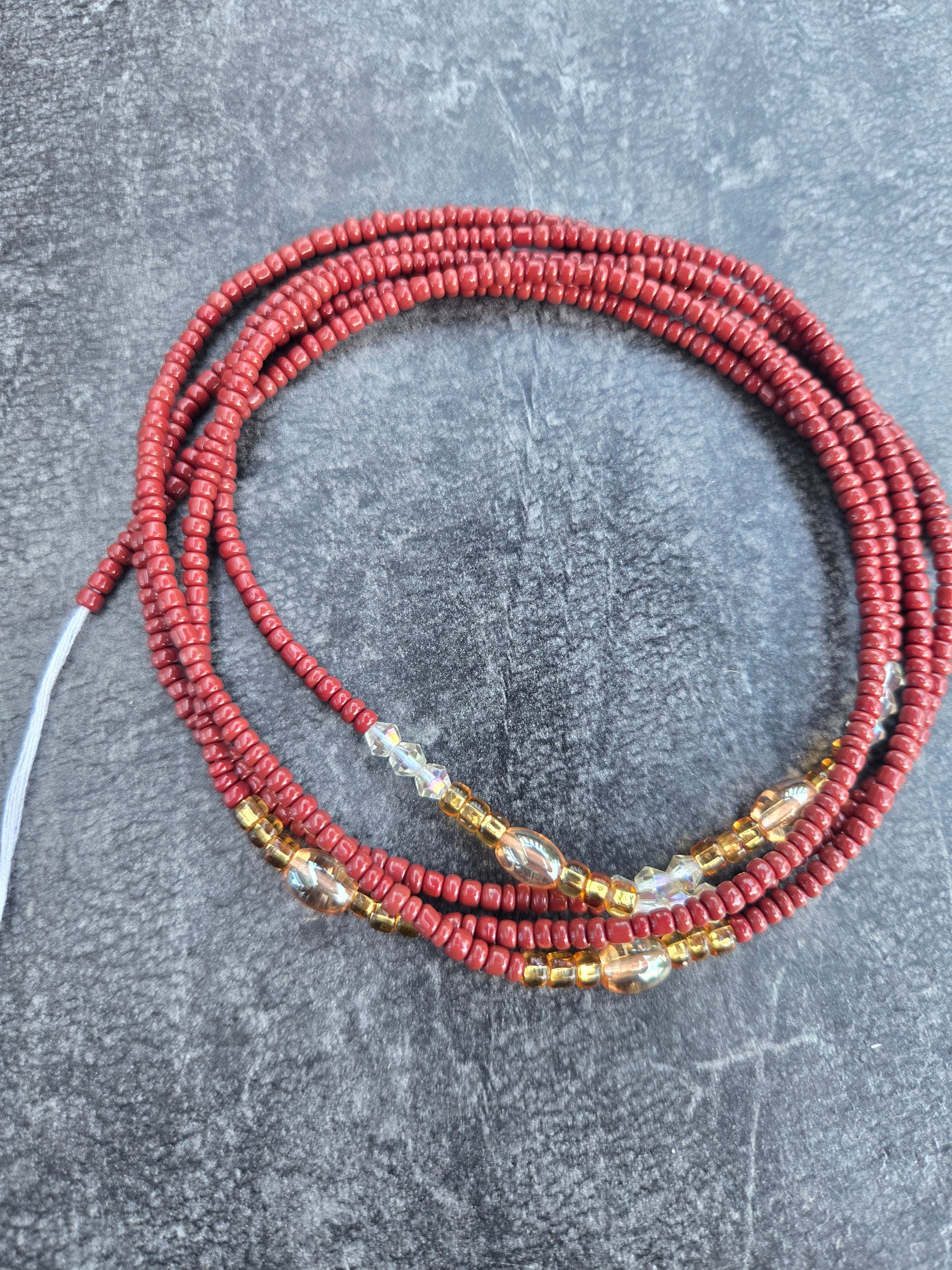 Coconut Kisses Waistbeads