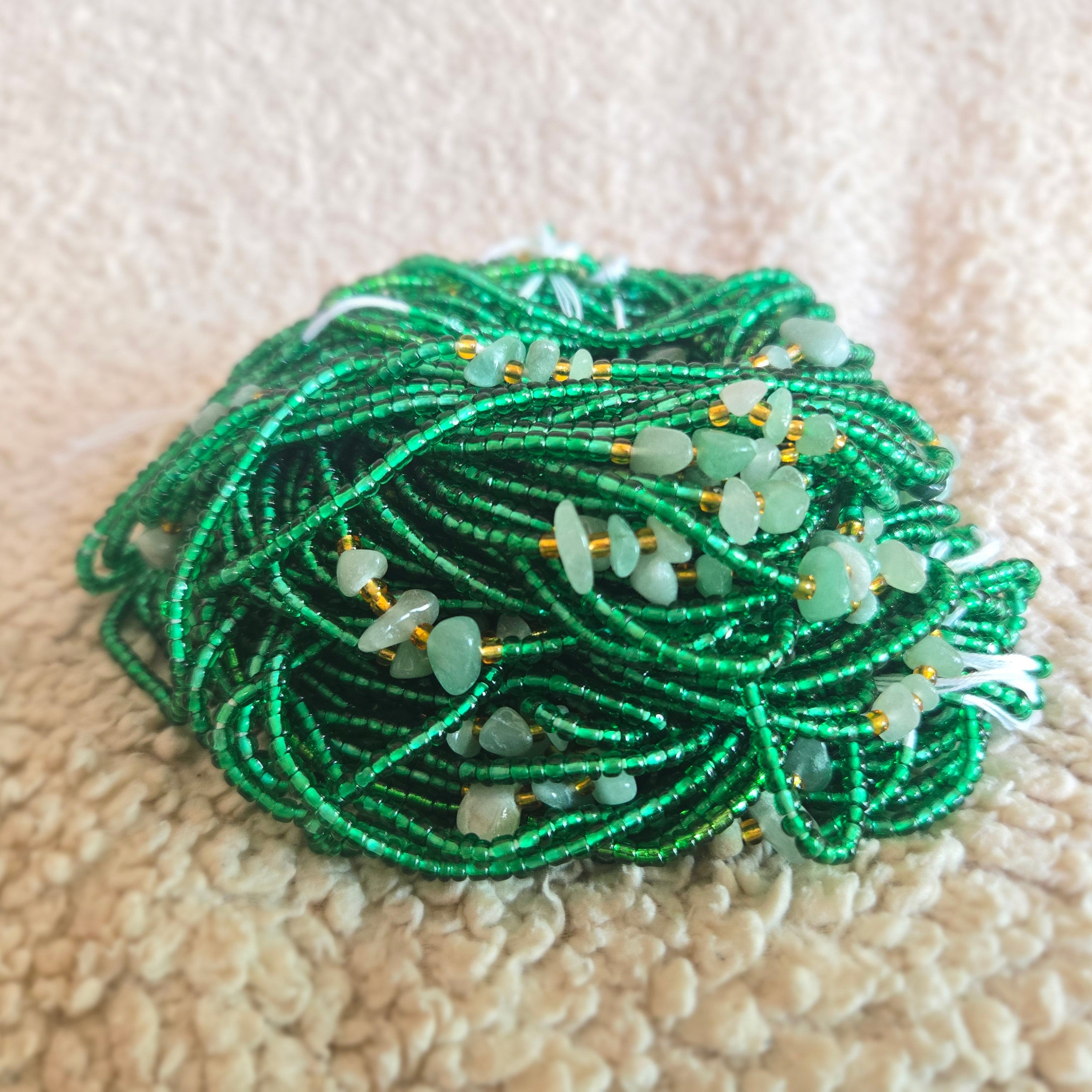 Breaking the Generational Curse Aventurijn Waistbeads