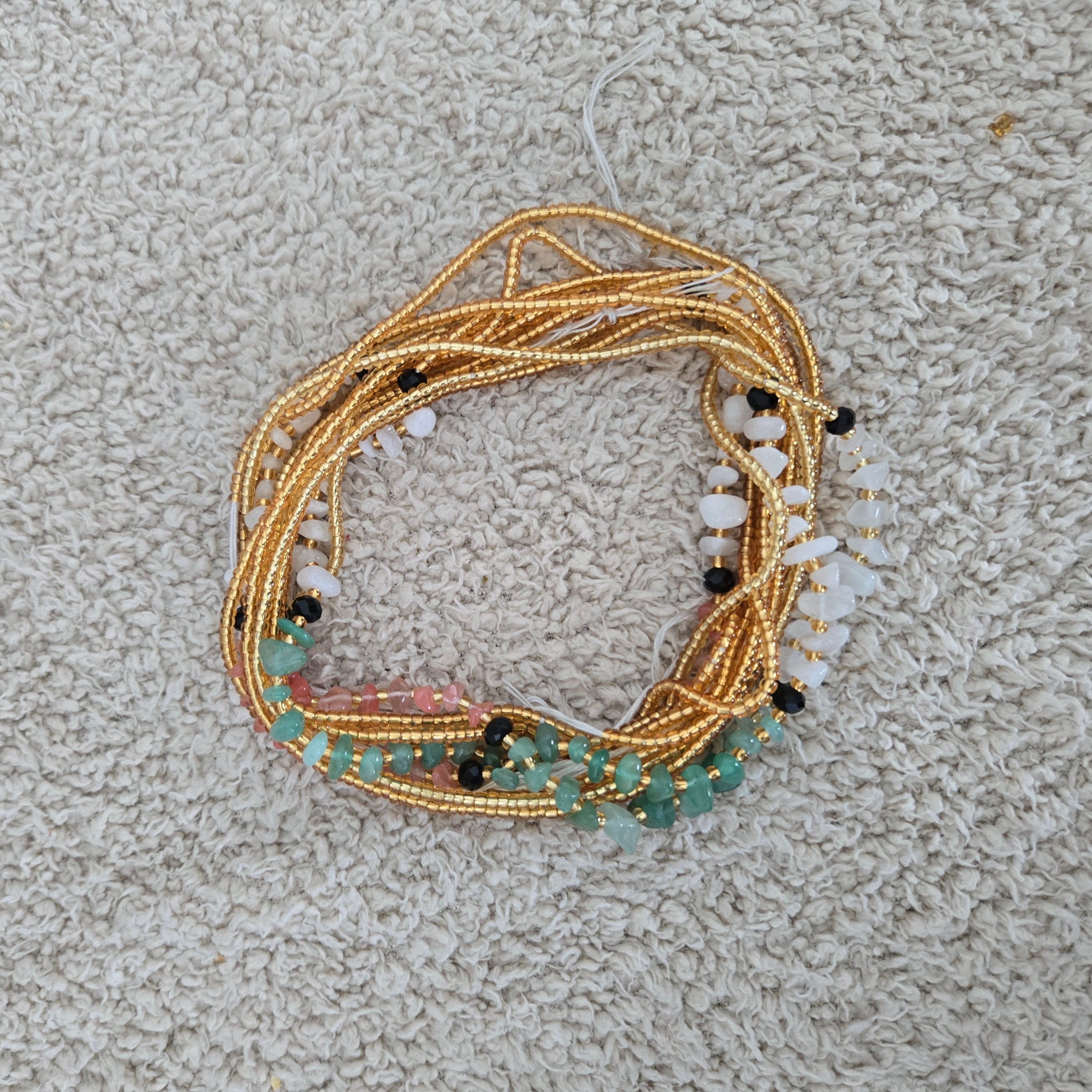 Soul riches crystal waistbeads