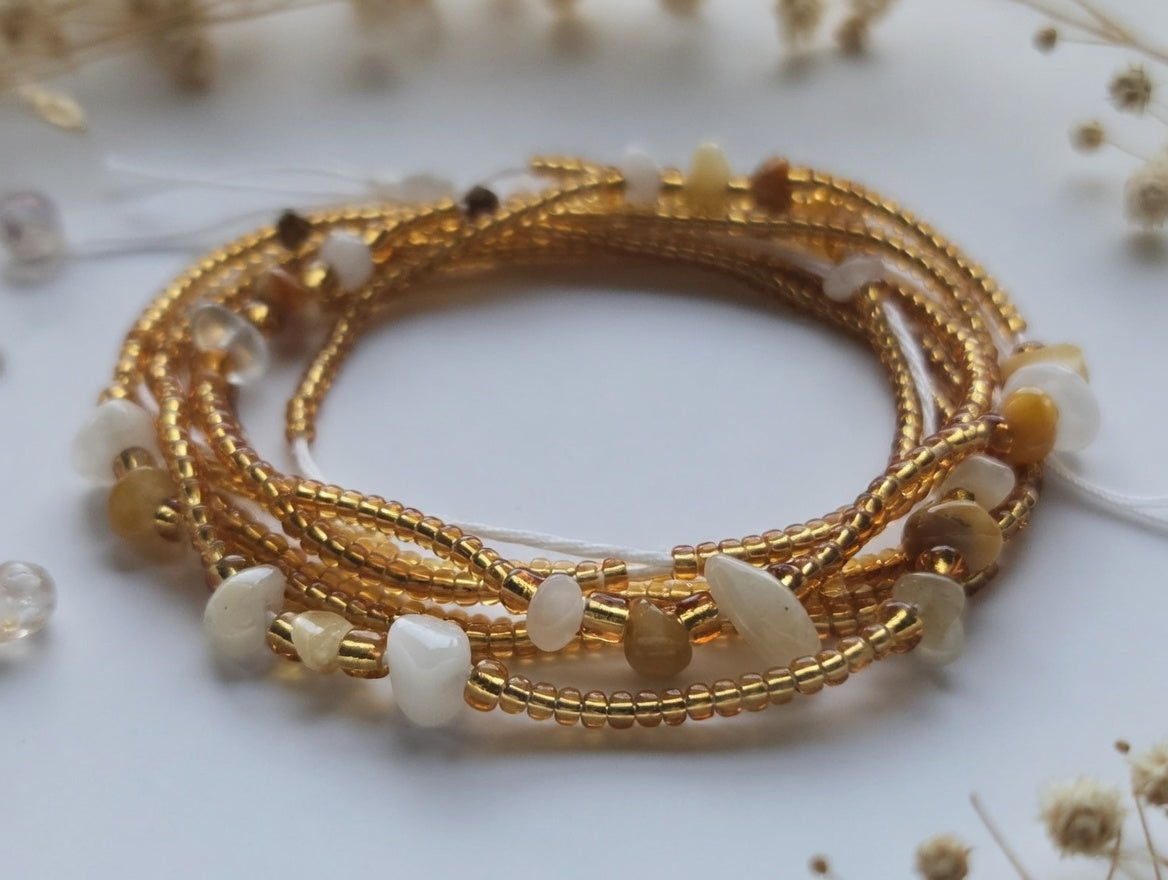 Honey Glow Bauchketten