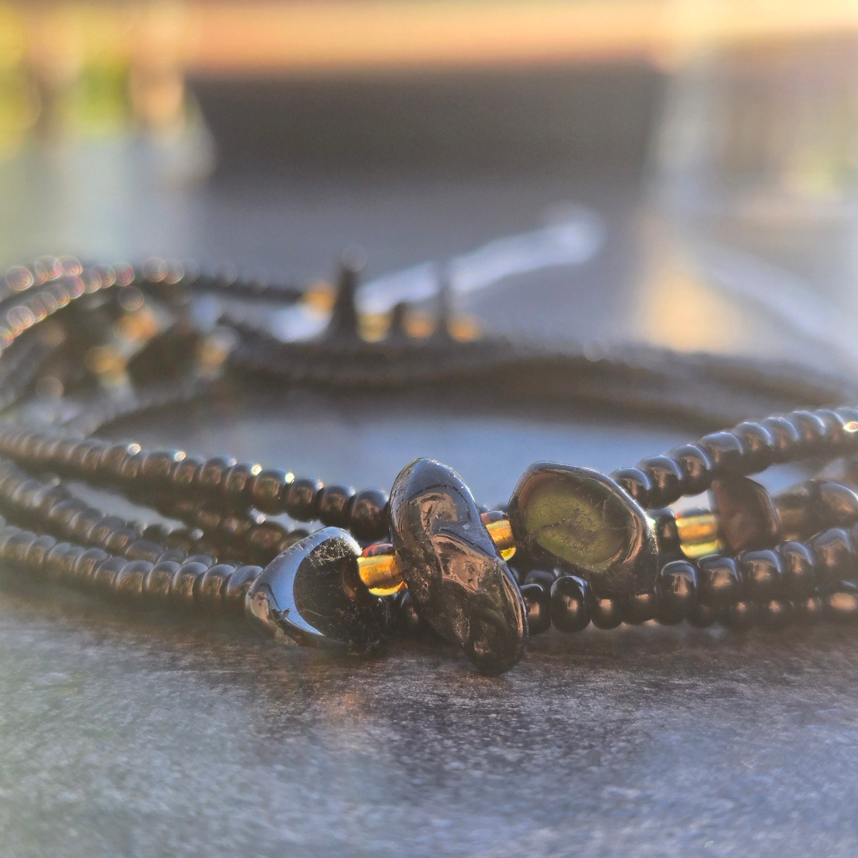 Het tijdperk van bescherming: Zwarte Onyx Waistbeads