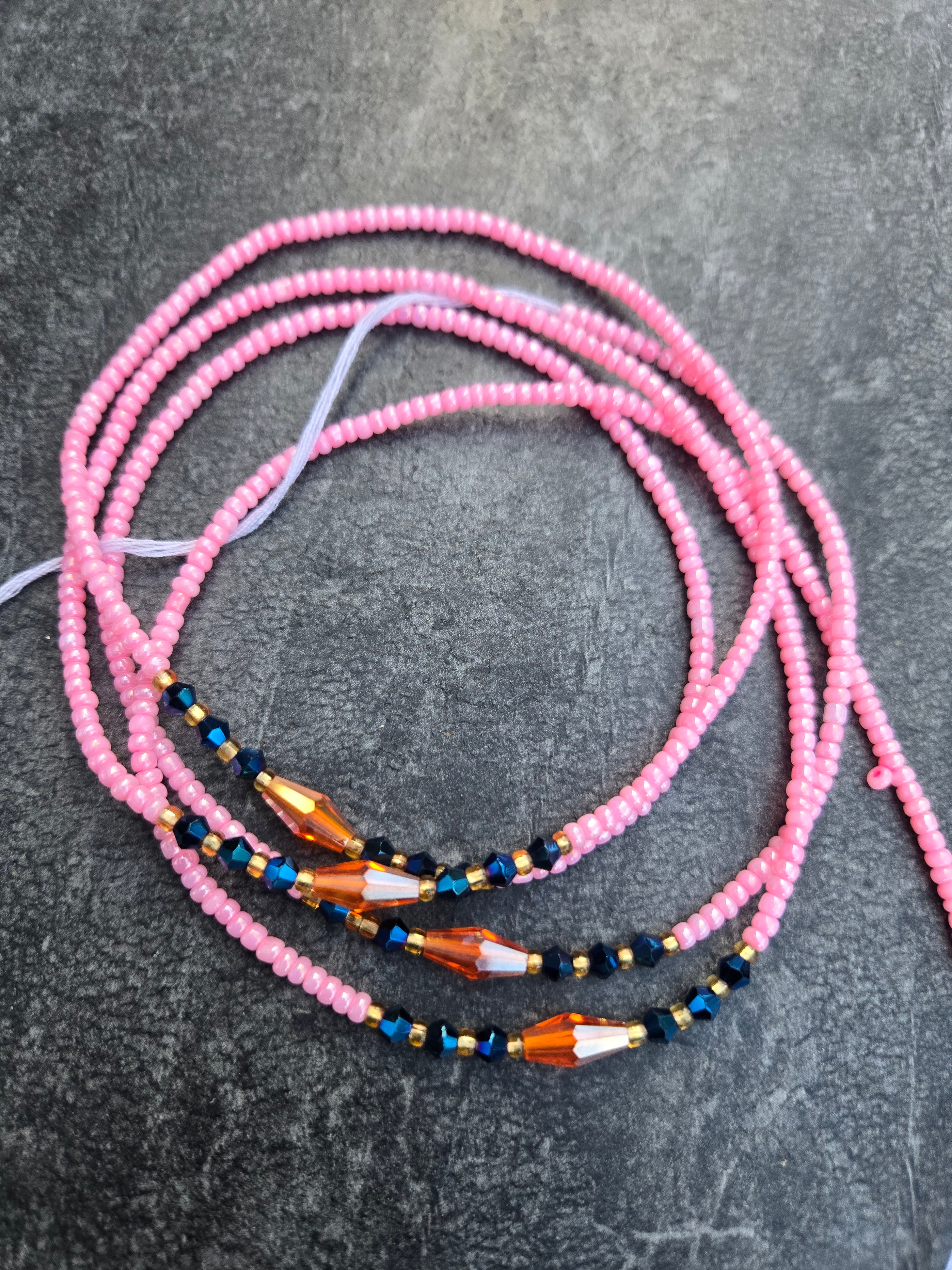 Pink Paradise Waistbeads