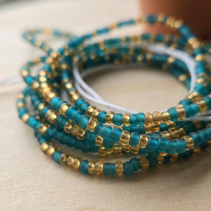 Dag 3: Één waistbead per dag, tot 10.000 vrouwen voor zichzelf kiezen.