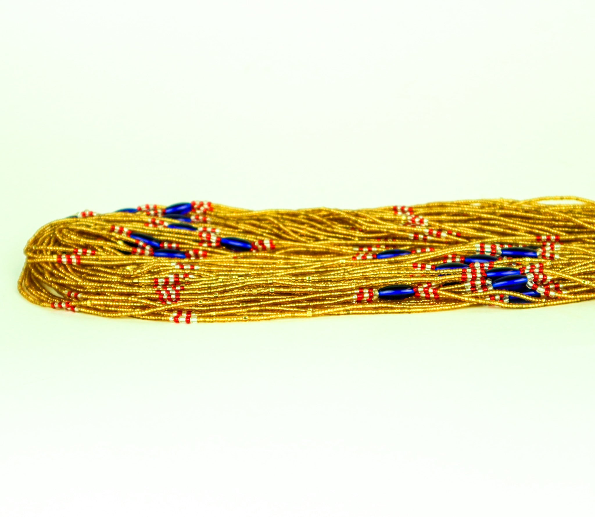 3 in 1 goldene Taillenperlen