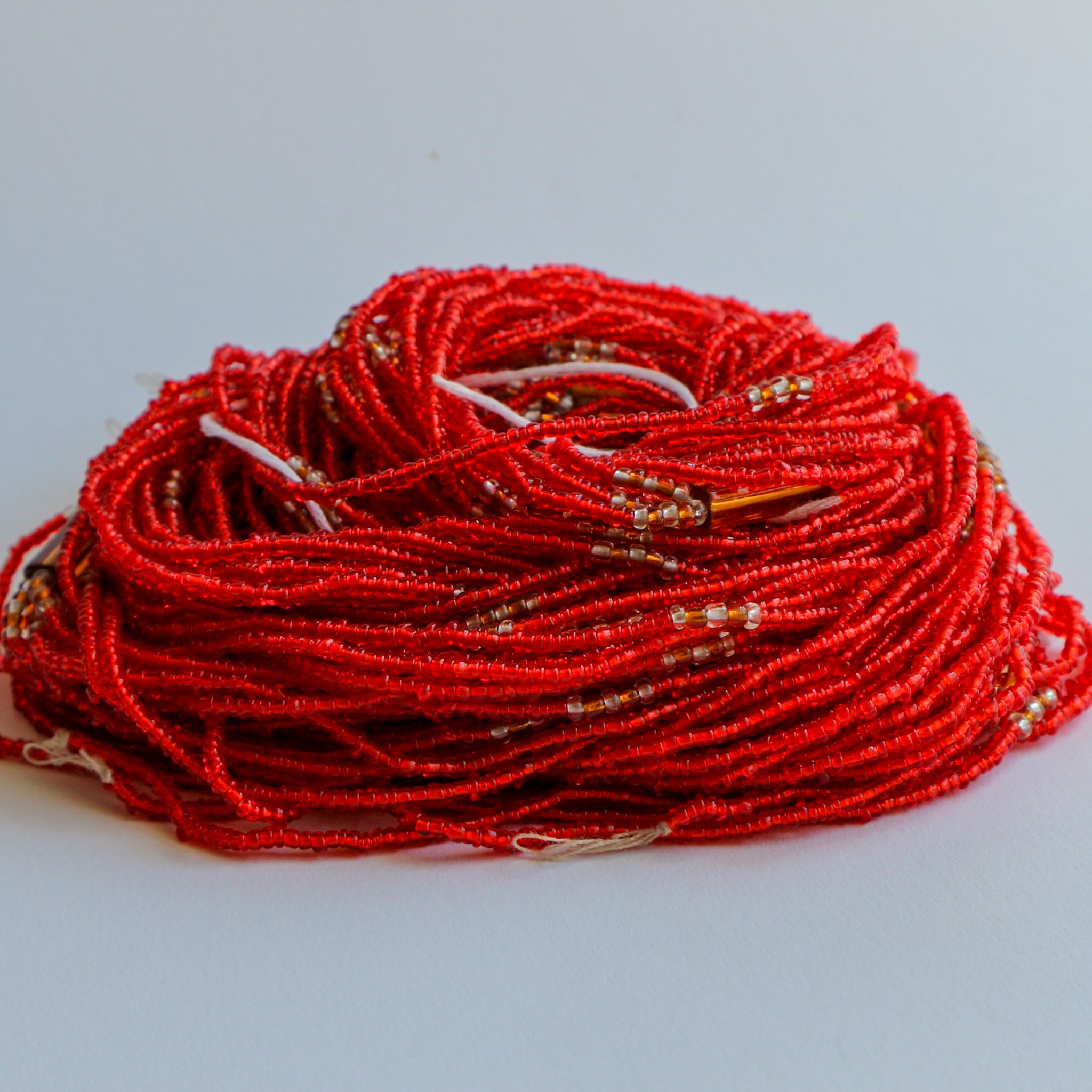 Rood Waistbeads 3 in 1