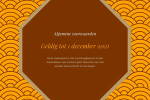 Digitale Handmade Bysanaah Cadeaubon.