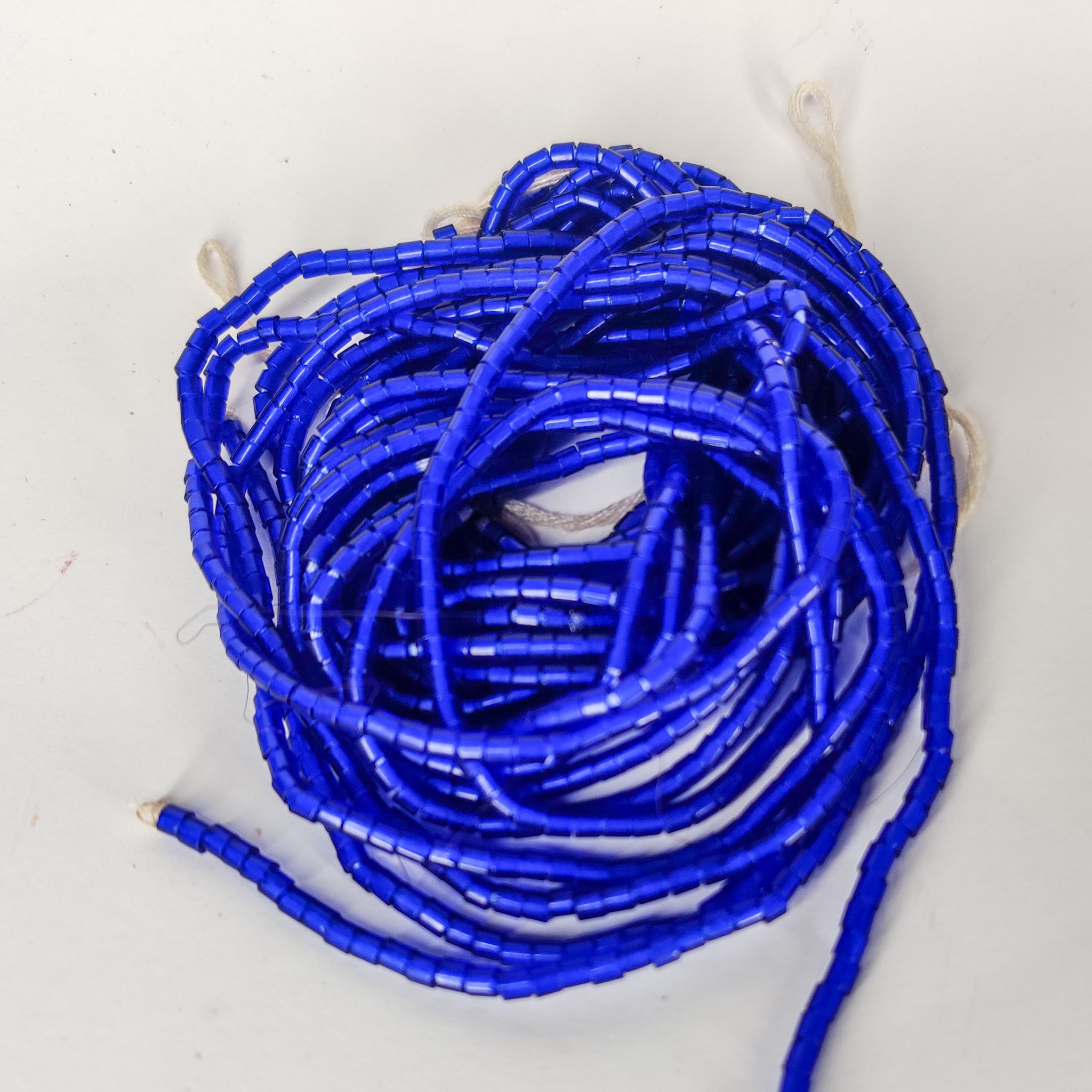 Donkerblauwe Manifestatie Taille Kralen